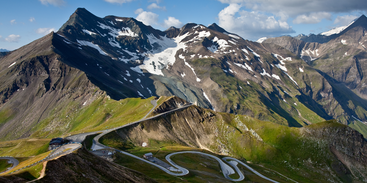 Discover Austria via highway and drive the Grossglockner scenic road